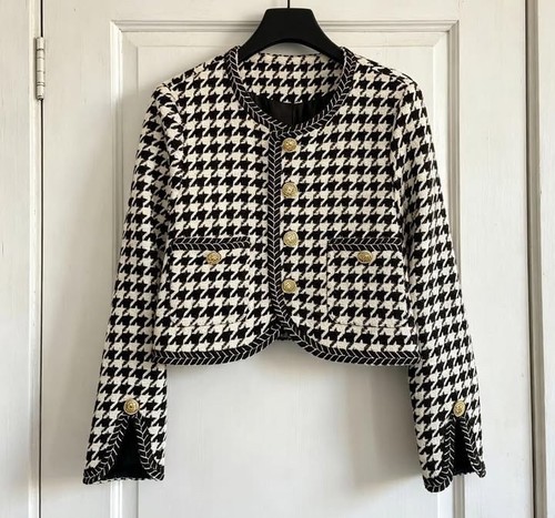 Maje paris houndstooth tweed - houndstooth,