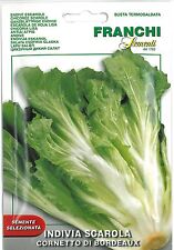 Franchi Seeds Endive or Escarole Indivia scarola Cornetto di Bordeaux seed
