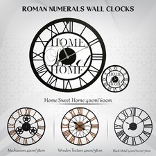 Skeleton Wall Clock Round