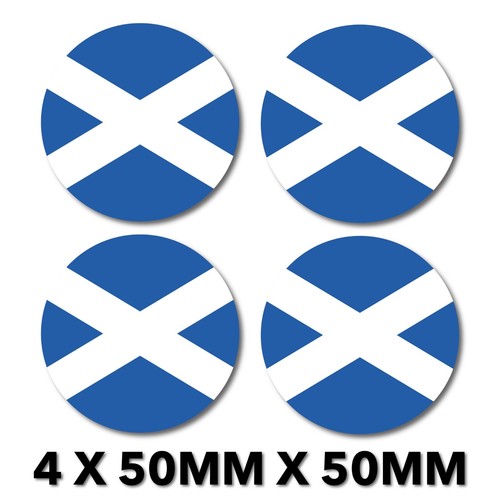 Scotland sticker circle flag - sticker,