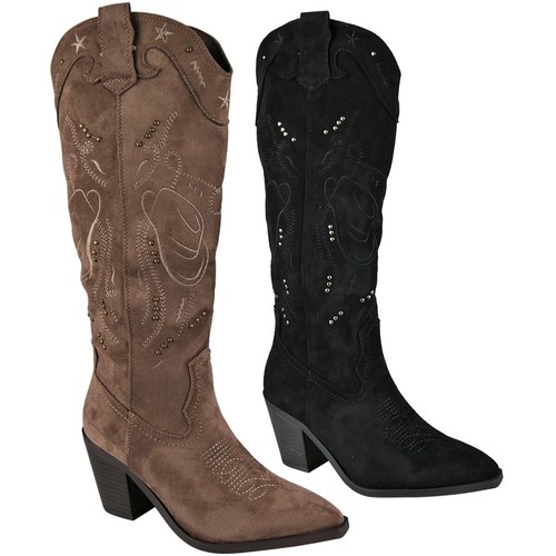 Womens western cowboy boots - womens,