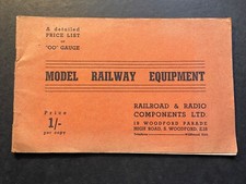 Model Railway Equipment - Pre-decimal price list