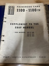 Fiat 1100- TV Supplement To