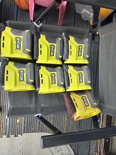 Ryobi 18v palm sanders - 18v,
