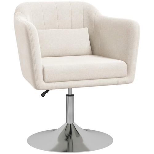 Homcom stylish retro linen - stylish,