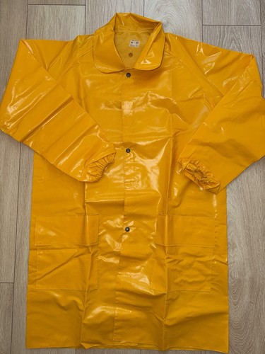 Retro pvc shiny raincoat rain - pvc,