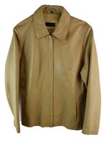 SARDAR Beige Leather Jacket