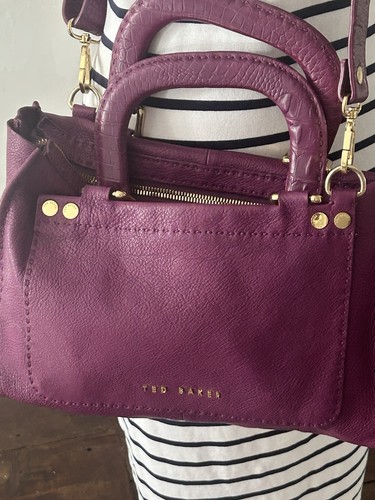 Ted baker purple leather - ted,