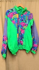 WOMENS VINTAGE NEON GREEN WITH