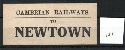 Cambrian railways luggage - railways,