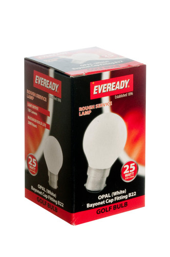 Eveready 25w b22 opal - bc,