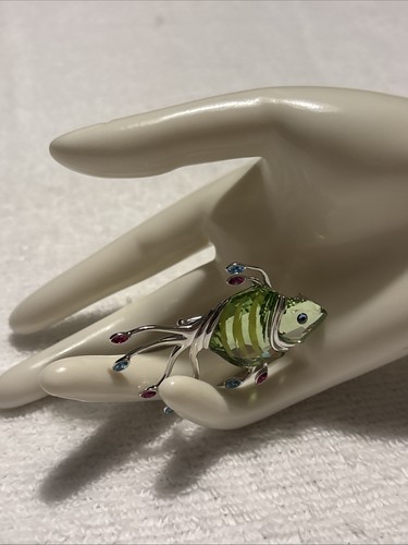 Swarovski swan signed crystal - swarovski,