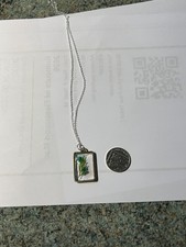 Handmade Resin blue flowers