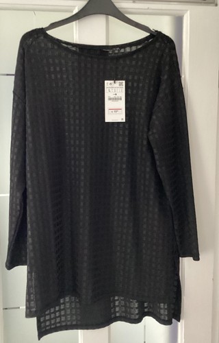 Zara black textured women - black, women’s