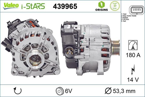 Starter generator fits citroen - starter,
