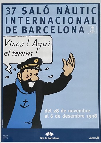 Original tintin captain - original,