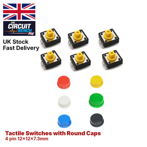12mm tactile push button - x,