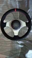 2001-2007 Evo 7 8 9 CT9A MOMO Steering Wheel Retrimmed with suede leather