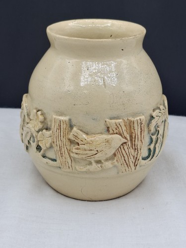 Stoneware vase studio pottery - vase,