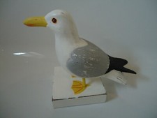 Seagull Carved Wood Model