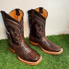 Mens WESTERN COWBOY Leather