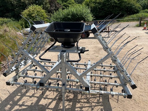 Galvanized 12ft spring tine - galvanized,