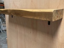 Solid Wood Shelf Shabby Chic Rustic, Extra Chunky Style