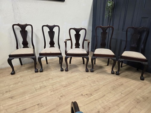 Set antique mahogany - set, 5
