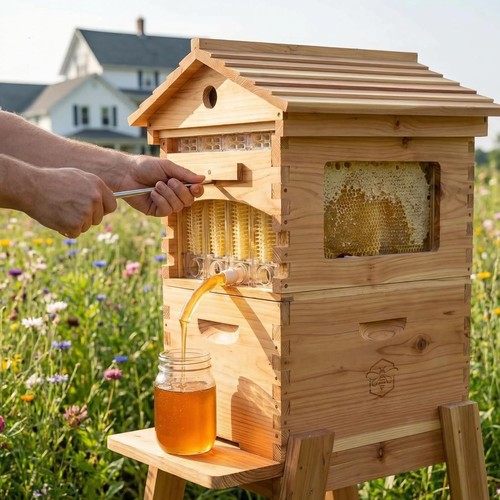 Auto bee hive automatic - bee,