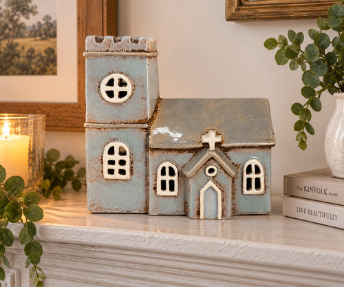Village pottery normal church - pottery,