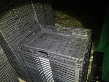 6x Folding Boxes 60x40x11cm