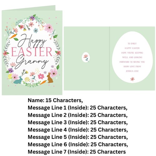 Personalised name easter - personalised,