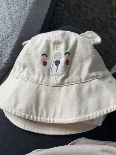 Toddlers summer hat with teddy - toddlers,