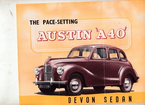 1949 austin gs2 a40 devon - austin,