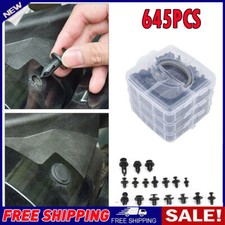 645Pcs Car Trim Clips Pins