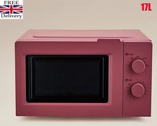 Compact Manual Microwave with