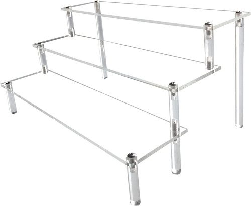 Acrylic riser clear display - acrylic,