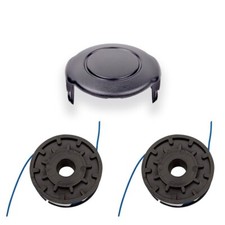 Cover Cap & 2 x Spool & Line