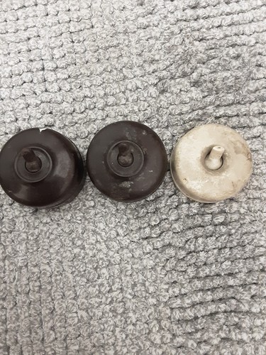 Vintage bakelite toggle - bakelite,