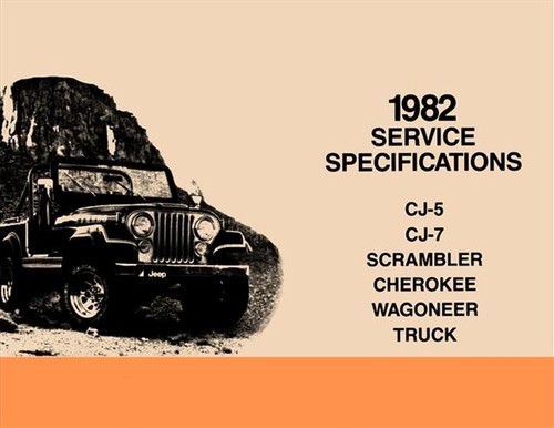 1982 jeep service - jeep,