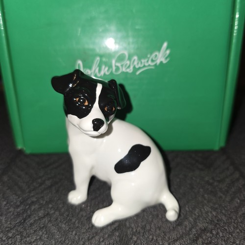 Beswick jack russell puppy - beswick,