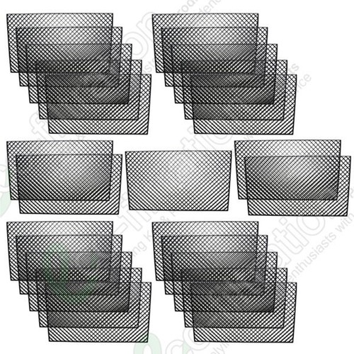 Diamond cut filter grids - 25,