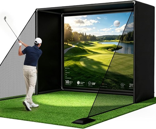 Golf simulator enclosure 10x8 - simulator,
