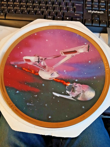 Star trek plate - trek,