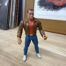 Last Action Hero Jack Slater 1990s Mattel vintage action figure 5.5” Tall Used.