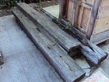 Reclaimed Sleepers Job Lot Oak 6” X 6” Posts Garden Project x4