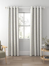 Sanderson Sea Kelp Pair OCHRE Lined Curtains W167 x Drop 182cm