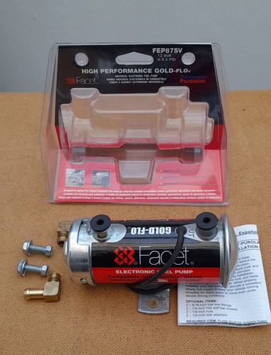 Used facet silver top fuel - used,