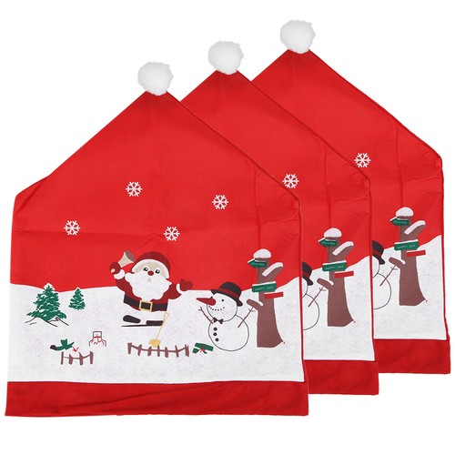 3pcs christmas chair covers - chair,