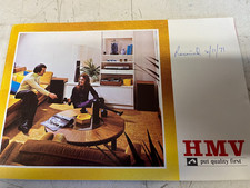 HMV 1971  TV/RADIO/STEREOGRAM/RECORD PLAYER CATALOGUE  VERY RARE